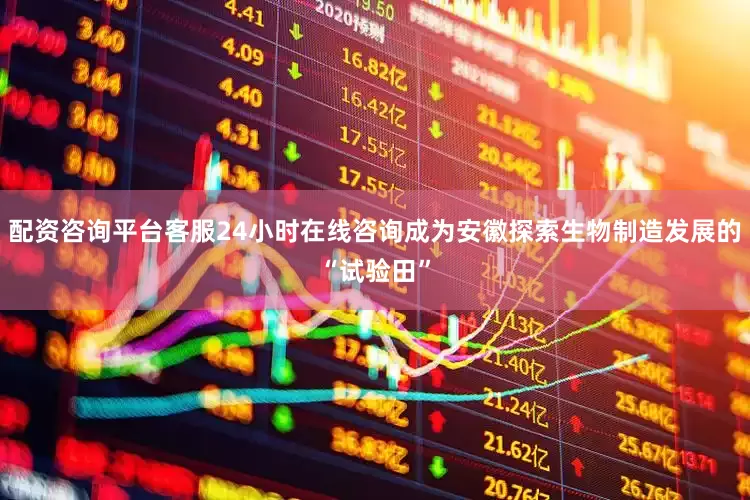配资咨询平台客服24小时在线咨询成为安徽探索生物制造发展的“试验田”